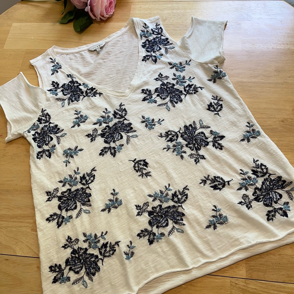 Lucky Brand Cold Shoulder Top